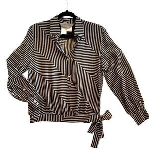SPORTMAX Silk Blouse (Sz 8)